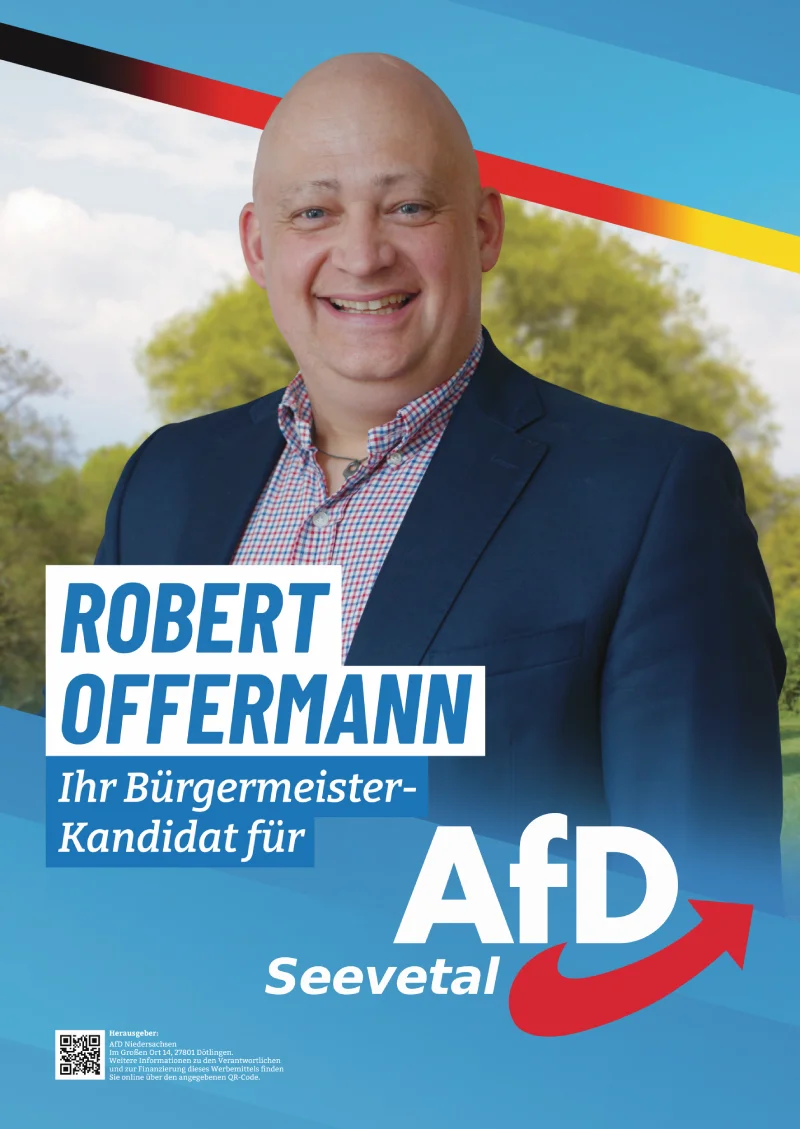 Wahlplakat Robert Offermann – Seevetal